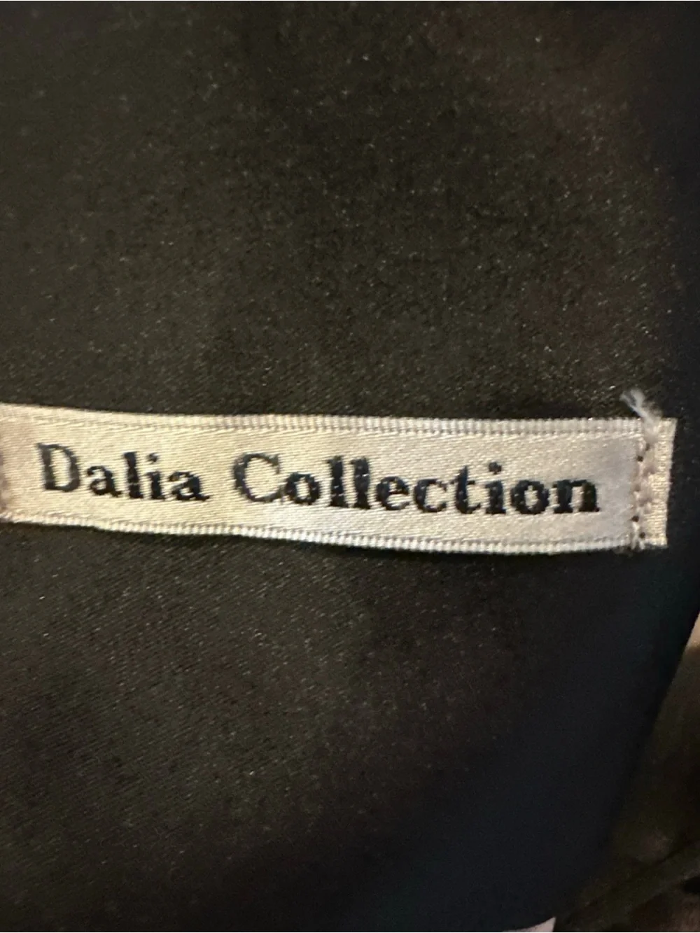 Dalia Black Lace Overlay A-Line Skirt